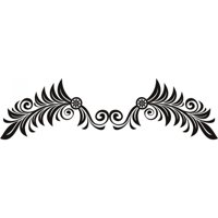 Rienda Libre Graphics - Decomural Angel Wings Design Headboard Ws-18207