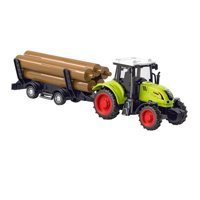 Bothyi - Camión Tractor Agrícola Con Motor De Fricción Para Niños De 3 Años En Adelante, Regalo De Cumpleaños, Camión De Madera
