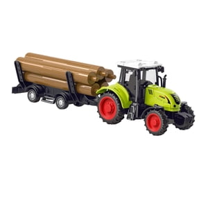 Bothyi - Camión Tractor Agrícola Con Motor De Fricción Para Niños De 3 Años En Adelante, Regalo De Cumpleaños, Camión De Madera