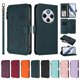 thumbnail image 3 of Funda Cartera Mariposa para [Xiaomi Redmi 14R] con Soporte y Cremallera Verde oscuro, 3 of 6