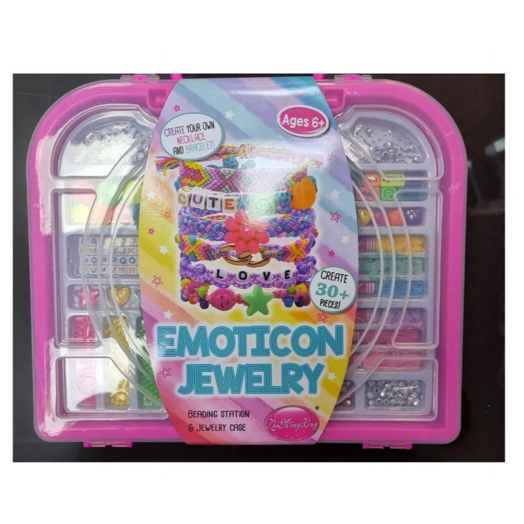 Emoticon - Set De Mostacillas Para Hacer Pulseras Niñas