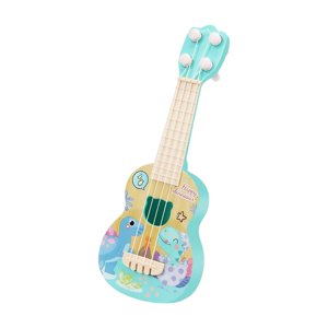 Magideal - Ukelele Para Niños, Guitarra De Juguete, Musical Clásico, 4 Cuerdas, Instrumento Musical Educativo Temprano Portátil Para Bebés, Niños Pequeños, Princ Dinosaurio