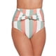 thumbnail image 1 of Calzon Bottom De Baño Talle Alto Control Rayas Gloriahoon, 1 of 5