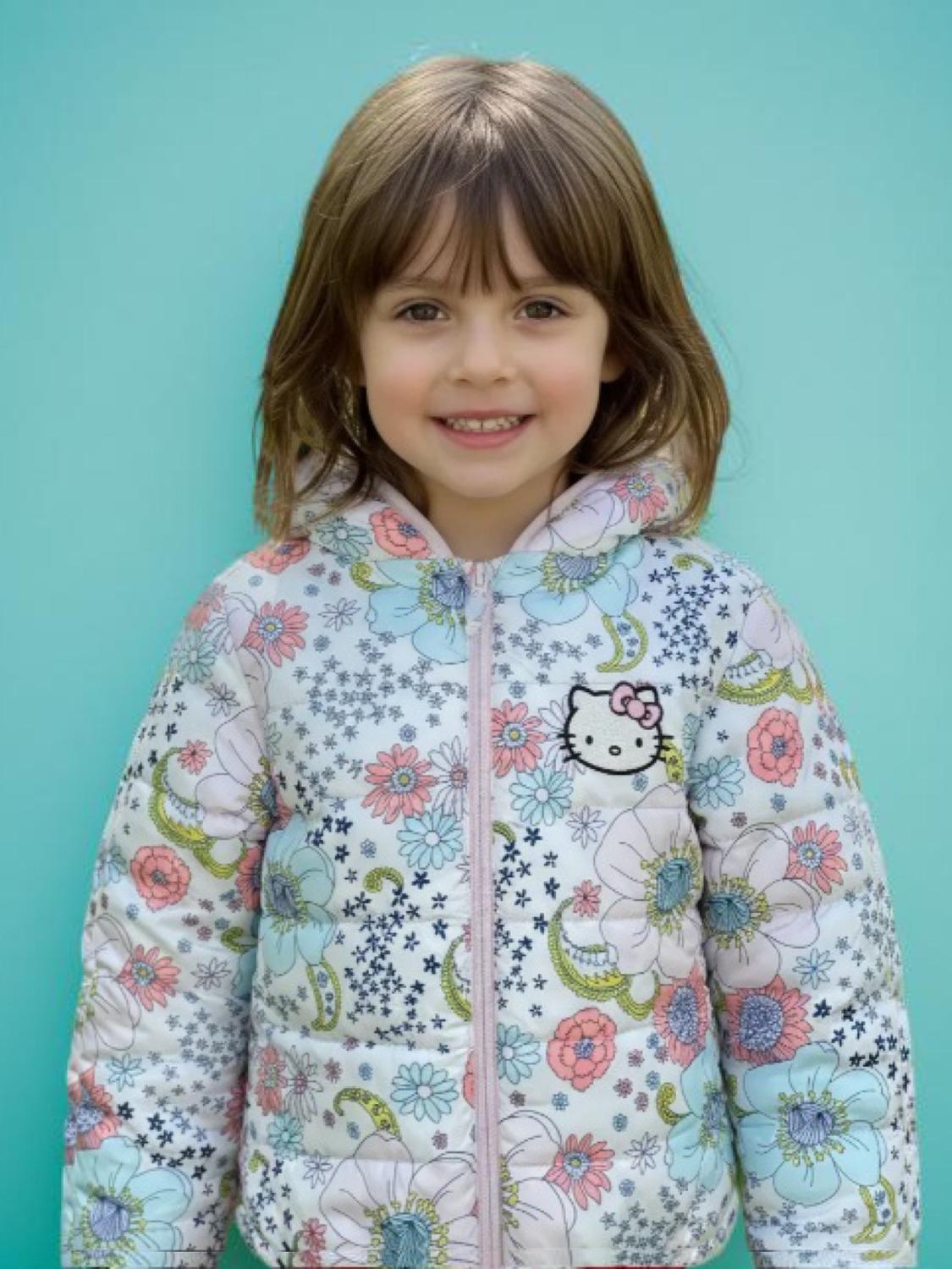 Parka Niña Hello Kitty Beige 3