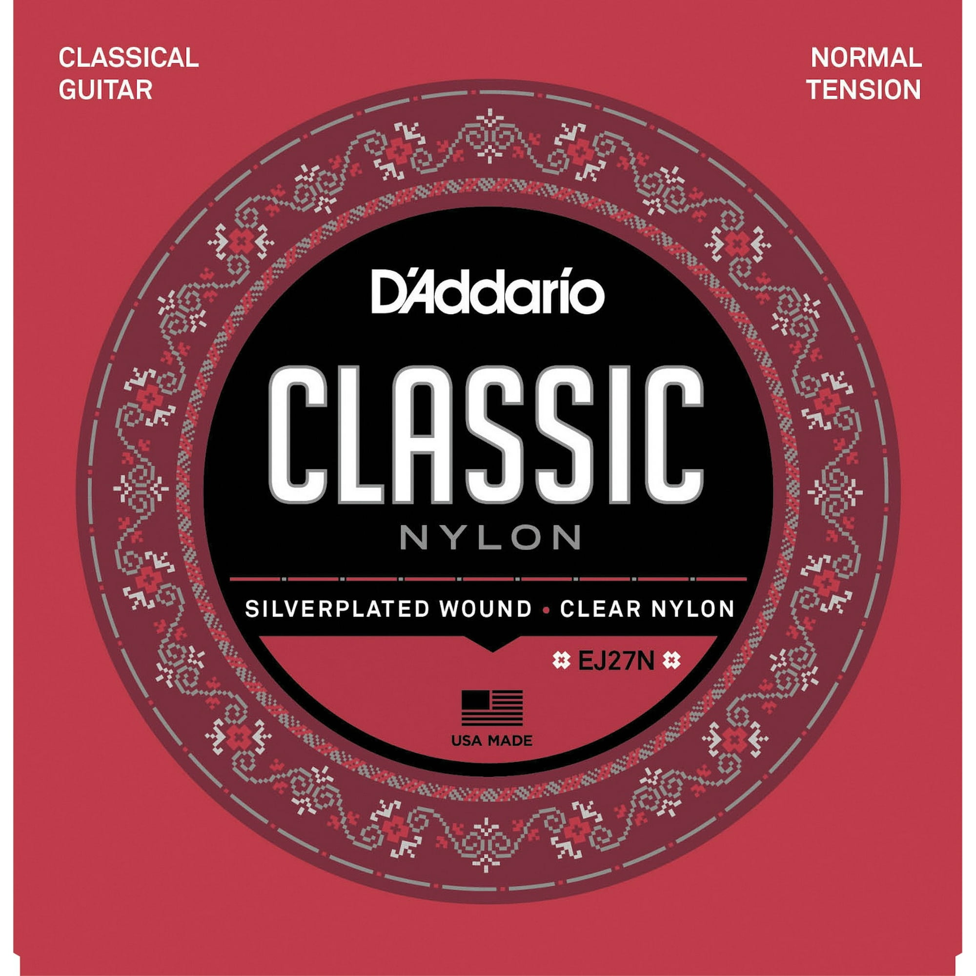 Daddario - Cuerdas Para Guitarra Clasica D'addario Ej27n