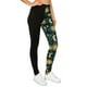 thumbnail image 4 of Leggings de Punto con Forro y Banda Estilo Yoga de 5 Pulgadas de Largo Empalmados con Cintura Alta, 4 of 5