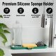 thumbnail image 2 of Soporte de esponja de silicona Zulay Kitchen Large (30 x 10 cm), color verde, 2 of 8