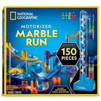 Blue Marble - Marble Run National Geographic Con Elevador Motorizado, 150 Piezas