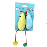 Genérico - Juguete Para Gato Raton De Peluche 2 Unidades