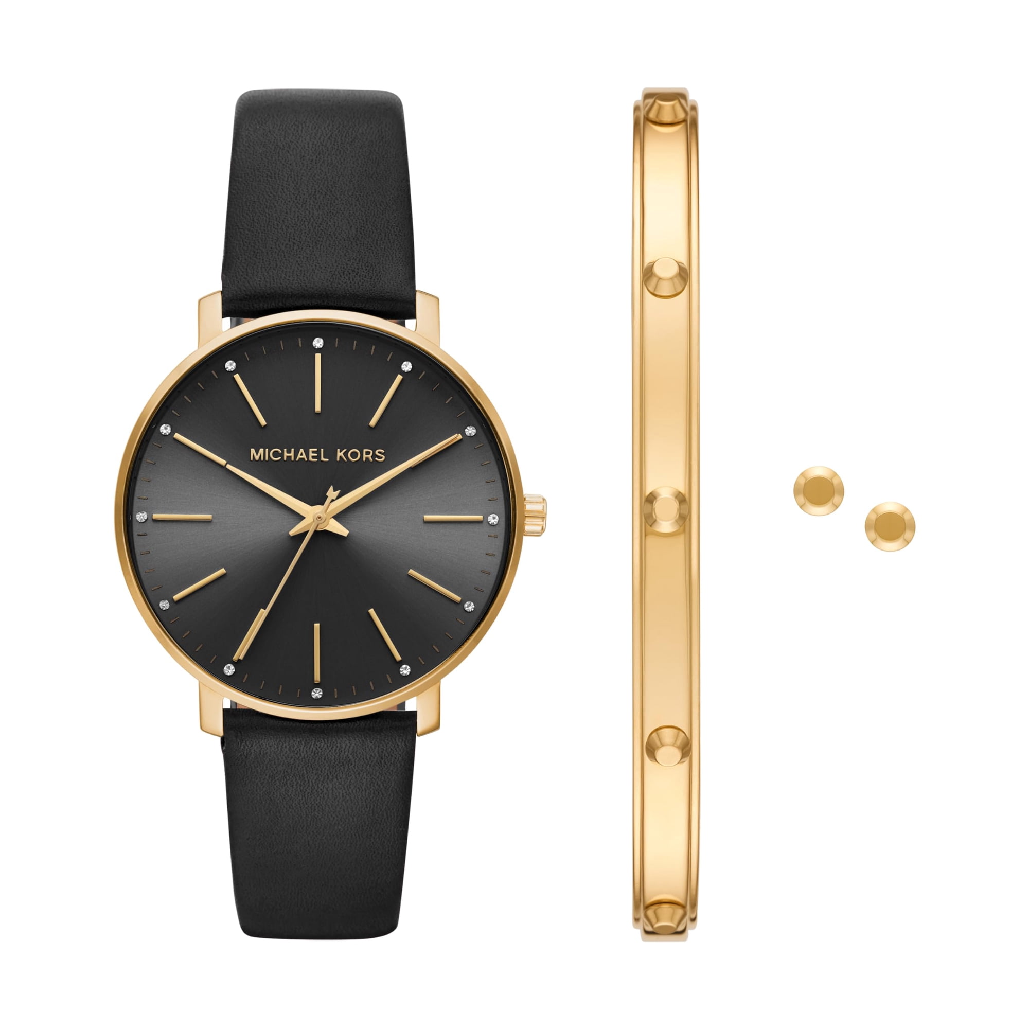 Set De Regalo De Relojes Y Joyas Michael Kors Pyper Mk1077set