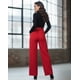 thumbnail image 2 of Pantalón Palazzo Mujer Vestir Tiro Alto con Dos Cinturones - OL416, 2 of 3