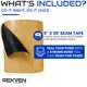 thumbnail image 5 of Cinta adhesiva para juntas Pond Liner REKVEN, 30 pies x 15 cm, doble cara, butilo, 5 of 9