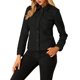 thumbnail image 5 of INSPIRE CHIC Chaqueta de Mujer para Regreso a Clases con Cuello Abatible, Bolsillos con Solapa y Botones a Presión de Imitación de Ante M Negro, 5 of 7