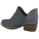 thumbnail image 2 of Botin Chalada Mujer Camp-15 Azul Casual, 2 of 5