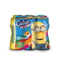 Bebida Láctea Probiótico Sabor Multifruta Pack Botella 6 Botellas 90 Cc C/U Calán