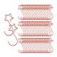 thumbnail image 3 of 100x Ganchos Para árboles De Navidad Suministros Navideños Para Decoraciones De árboles De Navidad Metal Rojo, 3 of 3