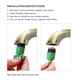 thumbnail image 3 of Aireador de grifos y llave para desmontar llaves Danco Cache, 4 colores, 3 of 7