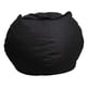 thumbnail image 2 of Pouf Pera Infantil Negro 60x50x50, 2 of 3