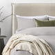 thumbnail image 1 of Respaldo Cama King Pestaña Lino Beige, 1 of 6
