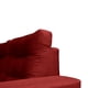 thumbnail image 3 of Sofá Seccional Antu 3 Cuerpos Chenille Tipo Lino Rojo, 3 of 5