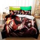 thumbnail image 1 of Cartoon-on Ani-me Du-vet Cove-r Bedding Jujutsu -Kaisen -3 Piece- SetBed- Duvet Cove-r with-Pillo-wcases Su-per Soft Duvet Co-ver with-Pillo-wcases, 1 of 5