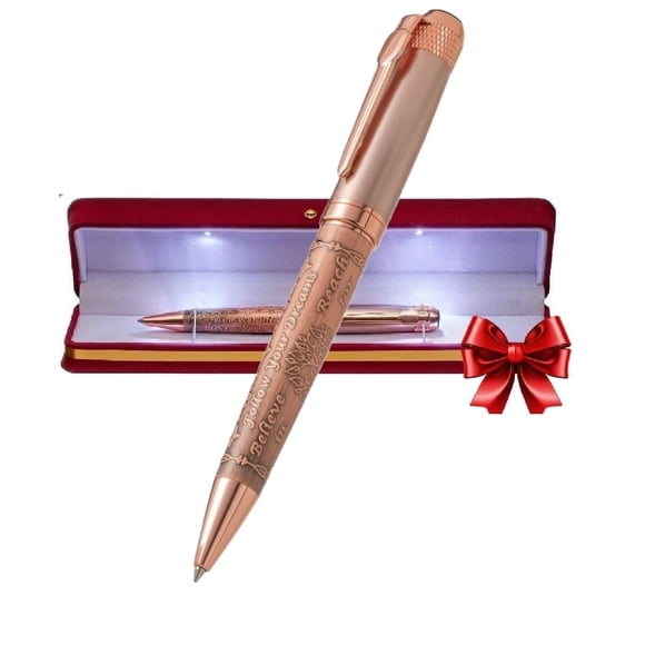 Bolígrafo Elegante S&R Somit de Lujo Grabado con Caja de Regalo