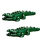 thumbnail image 1 of Paquete de 2 minifiguras LEGO de cocodrilo verde y cocodrilo, 1 of 1