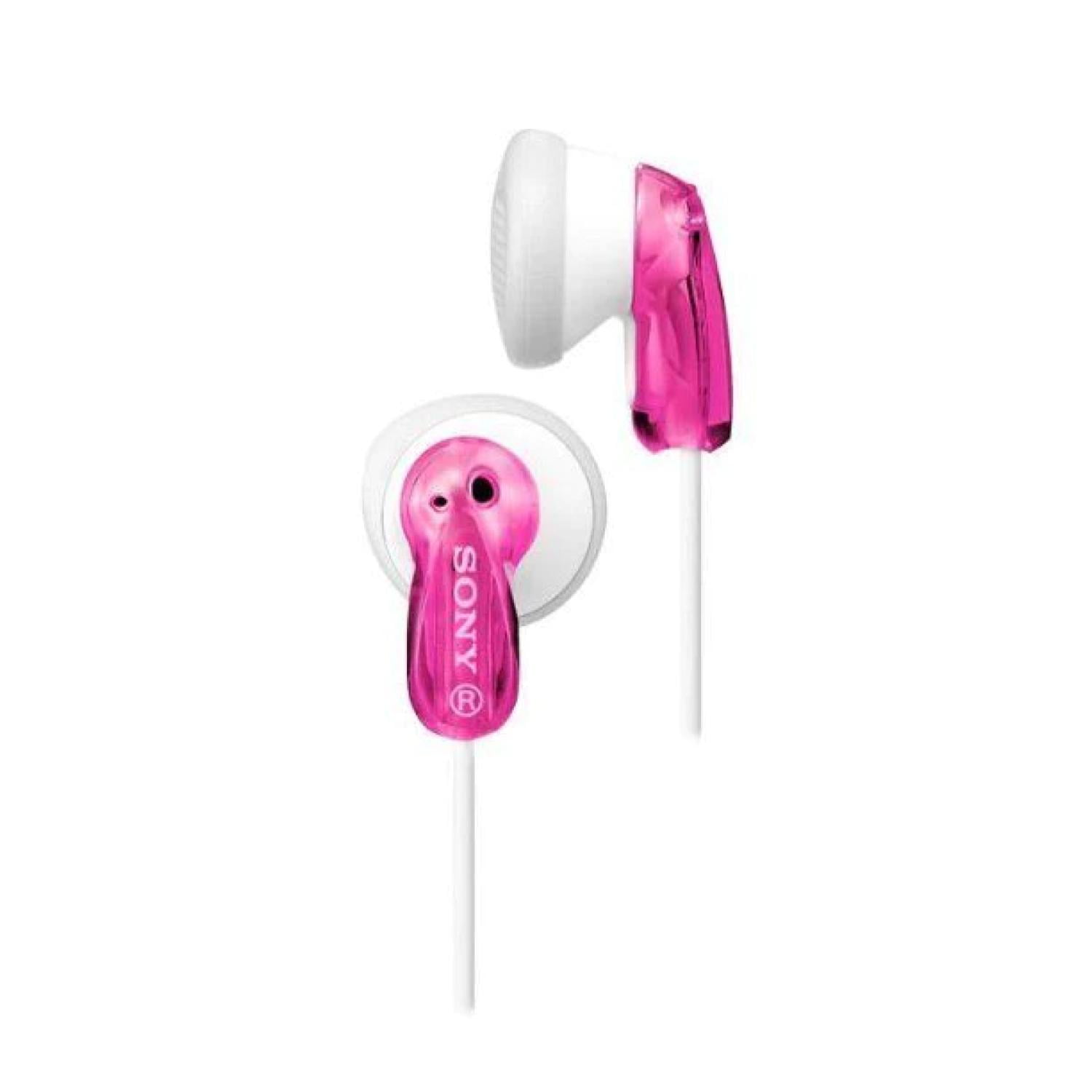 Sony - Audifonos De Tapon Jack 3.5mm Rosado Mdr-e9lp