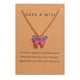 thumbnail image 1 of Gorgeous Butterfly Pendant Necklace - Adjustable Chain Jewelry Decoration for Women, 1 of 5