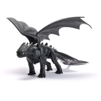 Figura De Acción Dreamworks Dragons Plasma Sounds Night Fury 33 Cm