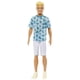 thumbnail image 1 of Muñeca de moda Barbie Fashionistas Ken #211 con camiseta de cactus azul, 1 of 3