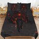 thumbnail image 1 of Skibidi Toilet Bedding Set Duvet Cover Comfortable and Lightweight Cartoon Bedding 3 Piece Bed Set, 1 of 5