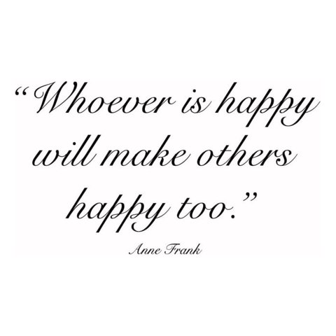 Rienda Libre Graphics - Decomural Whoever Is Happy Anne Frank Ws-44079