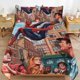 thumbnail image 2 of The Amazing Spider-Man 3 Piece Sets Full/Queen Size - Reversible Microfiber Quilts with 2 Shams Soft Lightweight Bedspread Coverlet Comforter for All Season Bed Sheets, 2 of 5