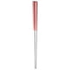 thumbnail image 1 of XmhyTop 2 Pares de Palillos Reutilizables de Acero Inoxidable, palillos chinos japoneses, Antiadherente, Aptos para Lavavajillas, 23.5 cm, El estilo C, Plateado Rosa, 1 of 5