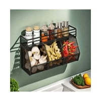 Myl Todo Hogar - Organizador De Pared Para Cocina Triple 01