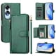 thumbnail image 1 of Funda tipo libro para OPPO A60 4G con bolsillo con cremallera, cierre magnético, 7 ranuras para tarjetas y correa para la muñeca., 1 of 6