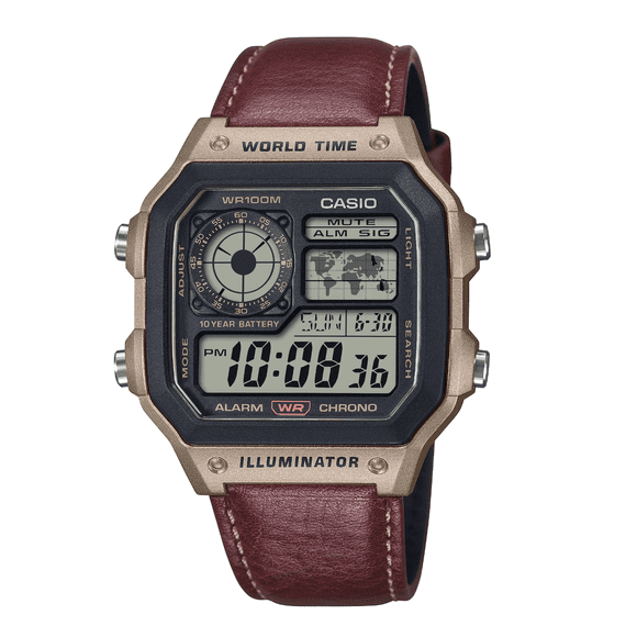 Reloj Digital Casio Hombre AE-1200WHL-5AVD