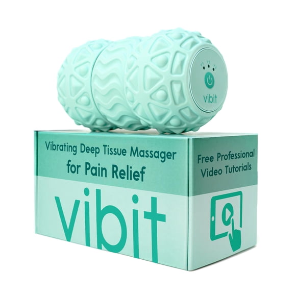 Masajeador vibratorio Vibit para aliviar el dolor de la fascitis plantar