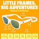 thumbnail image 2 of Gafas de sol BABY SUNNIES polarizadas 0-24M blancas UV400, 2 of 8