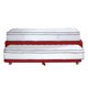 thumbnail image 2 of Cama Nido Zen Top Pu Rojo 1.5 Plaza, 2 of 4