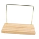 thumbnail image 5 of Soporte De Exhibición De Joyería De Mesa Soporte De Soporte De Base De Madera Estilo A, 5 of 5