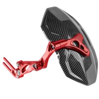 Magideal - Guardabarros Trasero Portátil Para Motocicleta, Piezas De Repuesto Cnc, Guardabarros Fácil De Instalar, Guardabarros Modificado Para Motocicleta M3 Rojo
