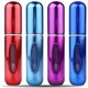 thumbnail image 1 of Mini atomizador de perfume recargable portátil, atomizador de perfume, atomizador de perfume recargable, estuche con bomba de aroma, atomizador de perfume recargable para viaje, paquete de 4 unidades, 1 of 6