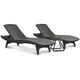 thumbnail image 1 of Juego De Reposeras Y Mesa Gris Pacific Sun Keter gris, 1 of 8
