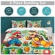 thumbnail image 5 of Super Mario 3-Piece Comforter Set for Bedroom Super Mario Bedding Set for Kids Adults Soft Microfiber Duvet Cover Set with Zipper Closure, 5 of 5