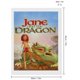 thumbnail image 2 of Kit de Pintura de Diamantes 5D Desmarcar Jane y el Dragón 30x40 cm, 2 of 6