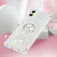 thumbnail image 5 of FOXDOCK Funda Glitter Líquida para Samsung Galaxy A07 con Anillo Brillante, TPU Antichoques y Esquinas Reforzadas, Soporte, 5 of 6