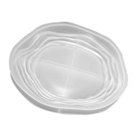 Magideal - Bandeja De Resina De Silicona, Modelo De Bandeja De Joyería, Manualidades Diy, Posavasos Flexible, Modelo De Fundición, Portavelas, Decoración Ligera 156 Cm X 159 Cm X 15 Cm