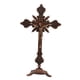 thumbnail image 1 of Crucifijo De Pie 10 Pulgadas Cruz De Mesa De Metal Para Mesa Capilla Decoración Del Hogar Rojo Antiguo, 1 of 5